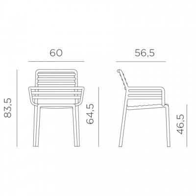 Medidas silla