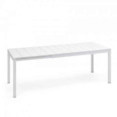 Mesa 140 cm. extendida 210 cm. color bianco