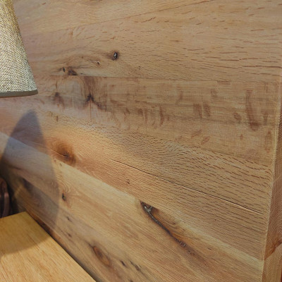 Detalle madera maciza de roble